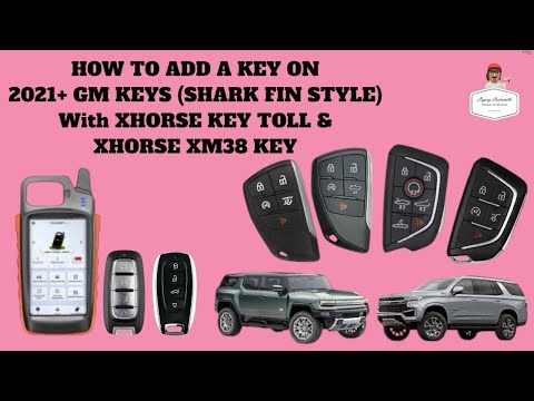 Видео: КАК ДОБАВИТЬ КЛЮЧ К КЛЮЧАМ GM 2021–2025 ГОДОВ С ПОМОЩЬЮ ИНСТРУМЕНТА XHORSE KEY И КЛЮЧА XM38