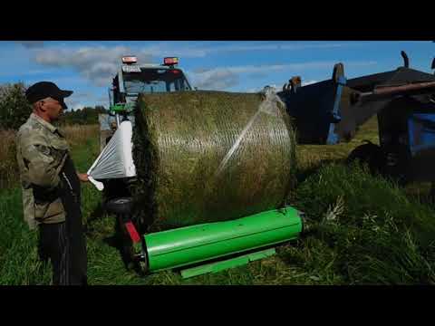 Видео: Мотаем сенаж.АГРОСМТРЕЙЧ AGRO LAND  Испания Сенокос 2020.