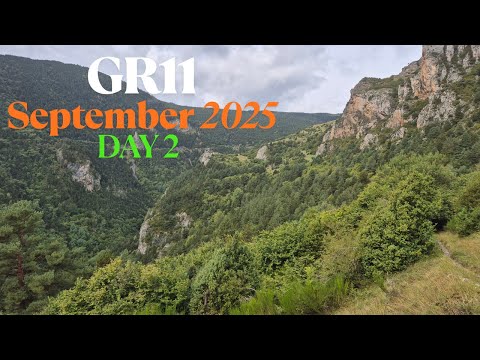Видео: Поход по тропе GR11 (Транспиренаика) | Пиренеи | Сентябрь 2025 г. | 4K | День 2
