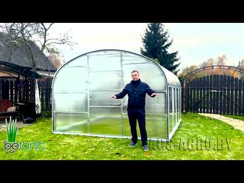 Видео: Высокая теплица с открывающимися боками "ТЮЛЬПАН-ГИБРИД 3.5М" — ОДОБРЕНО ФЕРМЕРАМИ. Новинка 2025 г!