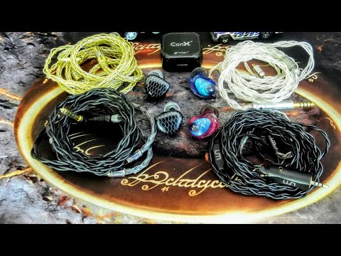 Видео: Кабеля TINHIFI P2 и комплектный от Unique Melody Mest mk2 сравнение с моими кабелями от xinhs ivipq.