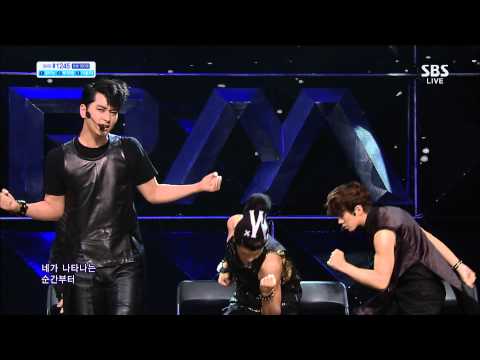 Видео: 2 вечера [ха-ха] @SBS Inkigayo популярная песня 20130519