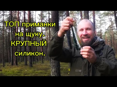 Видео: ТОП Приманки На Щуку. Крупный Силикон. Оснастка Проводки Рыбалка