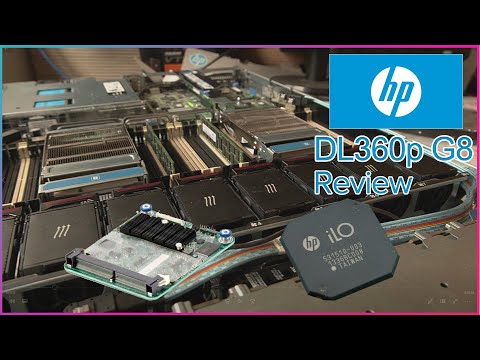 Видео: Что внутри HP DL360 G8? Обзор сервера. RAID P420i, IPMI - HP iLO.