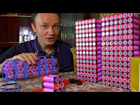 Видео: ✅Самый мощный Power Bank 220v или как собрать Литий-Ионный Аккумулятор на велосипед, шуруповёрт и тп