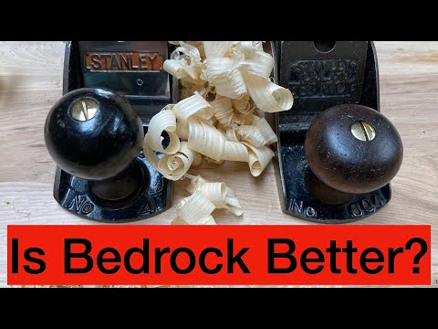 Видео: Stanley Bedrock 604 против Stanley Bailey № 4. Что лучше?