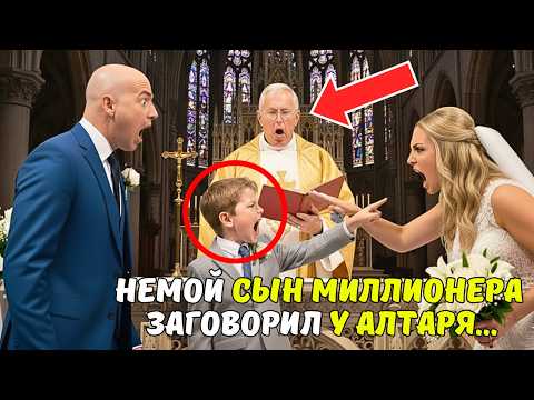 Видео: Немой сын миллионера ЗАГОВОРИЛ у алтаря... и то, что он сказал, заставило его отца ОТМЕНИТЬ свадьбу