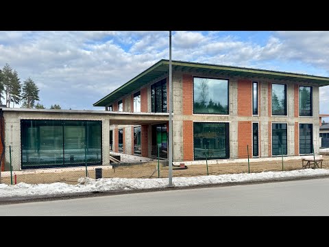 Видео: Интелео остекление Schuco (Шуко) загородного дома в КП Репино парк