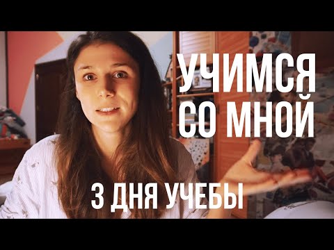 Видео: 3 ДНЯ УЧЕБЫ со МНОЙ