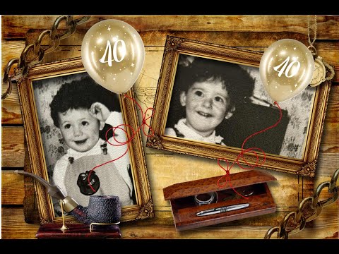 Видео: Мише и Серёже - 40!