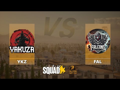 Видео: Турнир в Squad | FAL vs YKZ | 16 vs16 | Falcon Fury Cup