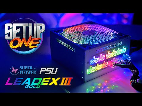 Видео: Това ли е най-красивото захранване? Super Flower Leadex III - Setup One