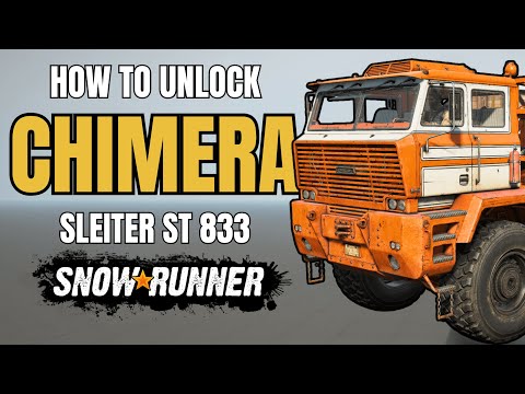 Видео: Как получить Sleiter ST 833 «Chimera» — SnowRunner