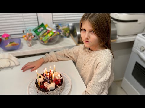 Видео: VLOG День рождения дочки / Кире 10 лет
