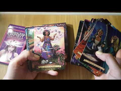 Видео: Everyday Witch Oracle, Conscious Spirit Oracle с сайта AliExpress. Обзор колод.