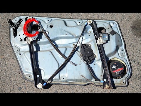 Видео: Ремонт стеклоподъёмника Volkswagen Passat B5/Фольксваген Пассат Б5