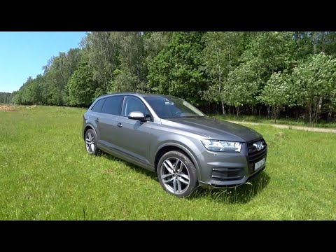 Видео: Обзор Audi Q7 (4M) и отзывы владельца, замер разгона Ауди КУ7 до 100