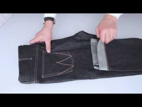 Видео: Джинсы Wrangler selvege denim made in USA