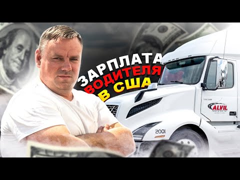 Видео: Сколько зарабатывает дальнобойщик - новичок в компании ALVIL?
