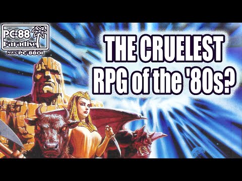 Видео: Last Armageddon — Может быть, это самая недружелюбная по отношению к игрокам RPG 1980-х? (PC-88 P...