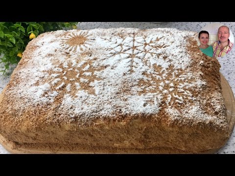 Видео: Папкин Медовик! Торт для большой семьи!