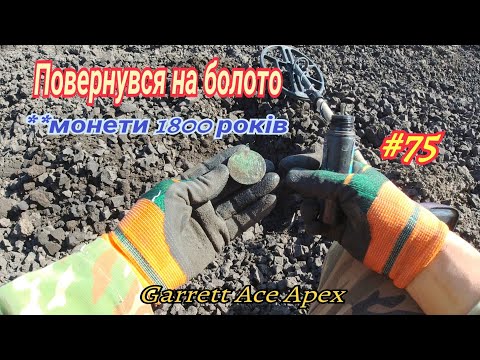 Видео: В пошуках скарбів🌄... Монети 🪙 1800 років. Garrett Ace Apex. Фільм#75