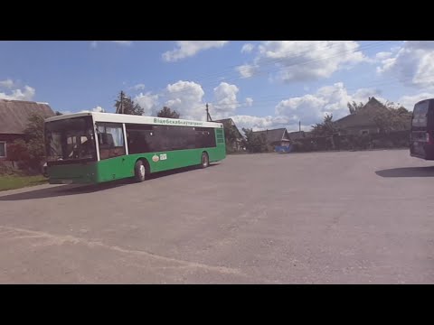 Видео: Автобус №18 (Витебск). 8-я Совхозная - Юг-7