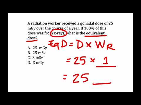 Видео: Единицы измерения радиации (текстовые математические задачи)