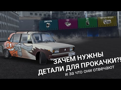 Видео: ЗАЧЕМ НУЖНЫ ДЕТАЛИ ДЛЯ ПРОКАЧКИ И ЗА ЧТО ОНИ ОТВЕЧАЮТ