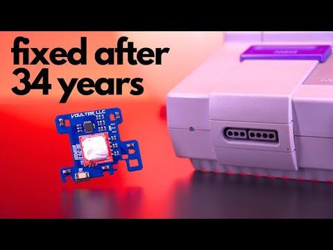 Видео: Кто-то наконец починил Super Nintendo! | Мод Edge Enhancer