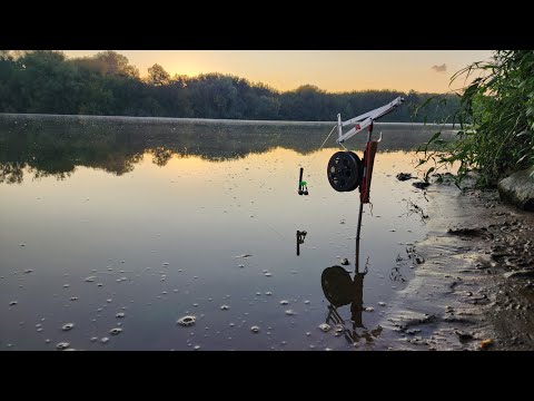 Видео: Ловля щуки на резинку с живцом на реке