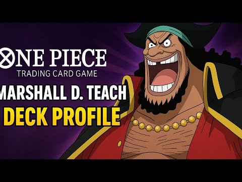 Видео: [ PRB02 ] Профиль колоды Ultimate Blackbeard | One Piece TCG
