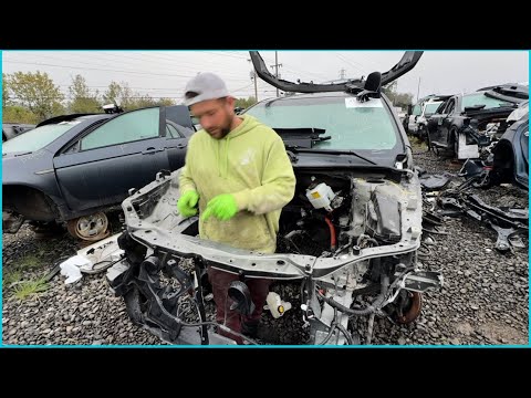 Видео: Работа в США на джанк  ярде 