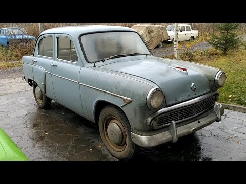 Видео: Москвич-407 1960 г.в. Первый запуск спустя 20 лет!