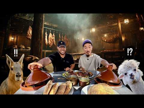 Видео: Они превратили это животное в барбекю?! Секретная мясная вечеринка недалеко от Марракеша