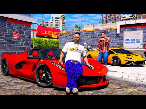 Видео: РЕАЛЬНАЯ ЖИЗНЬ В GTA 5 - САЙМОН ПРОКАЧАЛ МОЮ ФЕРРАРИ! ГОНКА ЛАМБА ПРОТИВ ФЕРРАРИ ПО ГОРОДУ! 🌊ВОТЕР