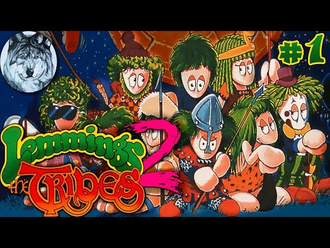 Видео: Lemmings 2: The Tribes (Sega Mega Drive). Part 1/2. Игры 90-х. Longplay.
