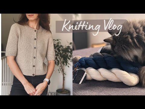 Видео: Maggie cardigan • Новая пряжа и аксессуары с Temu • Zauberball Crazy • Chestnut sweater