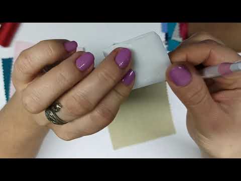 Видео: Чем лучше переносить выкройку на ткань.Как  инструмент себя ведет на разных видах ткани.