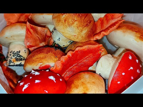 Видео: Зефир со вкусом осени🍁🍂Грибы из зефира🍂