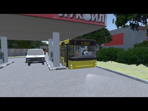 Видео: СЛИШКОМ МАЛО ДВЕРЕЙ! МАЗ-215 с пятью дверьми на карте Зурбаган Proton bus simulator