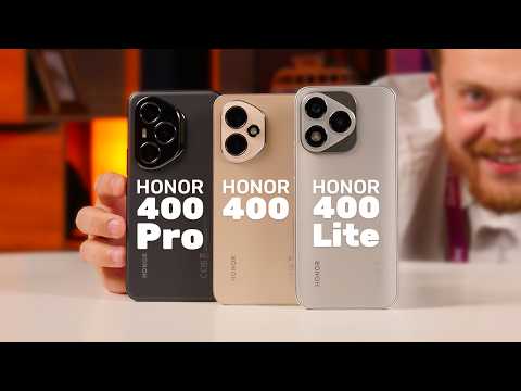 Видео: Тестируем новинки Honor 400 — удивят ли они?