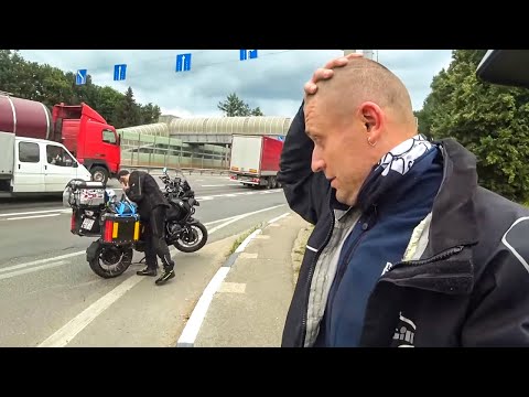 Видео: Срезало спицы На ходу у мотоцикла ! Я в шоке от BMW R1200GS. и это крутой турист?