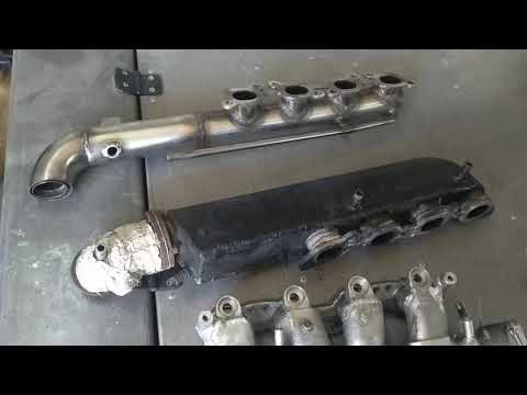 Видео: Эволюция коллектора под Ниссановский мотор в гидроцикл