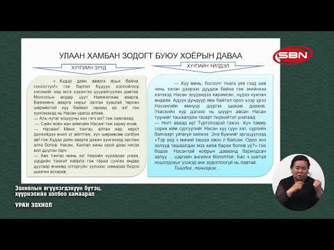 Видео: УРАН ЗОХИОЛ - ЗОХИОЛЫН ӨГҮҮЛЭГДЭХҮҮН БҮТЭЦ, ХҮҮРНЭЛИЙН ХОЛБОО ХАМААРАЛ