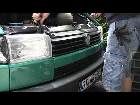 Видео: Сервисная позиция Радиатора Т4 VW
