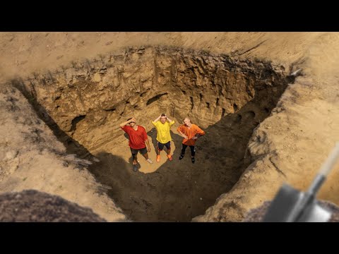 Видео: КТО ПЕРВЫЙ ВЫБЕРЕТСЯ ИЗ ЯМЫ, ПОЛУЧИТ ДЕНЬГИ - ЧЕЛЛЕНДЖ!