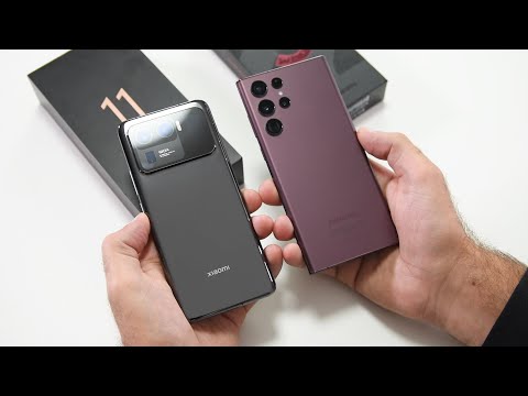 Видео: Xiaomi Mi11 Ultra против Samsung Galaxy S22 Ultra