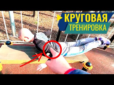 Видео: Сухое плавание. Круговая тренировка