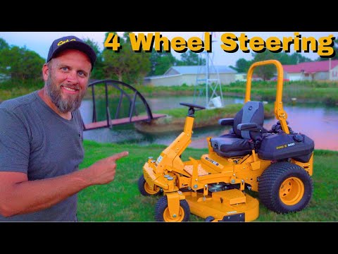 Видео: Это лучшая газонокосилка с нулевым радиусом разворота на рынке.